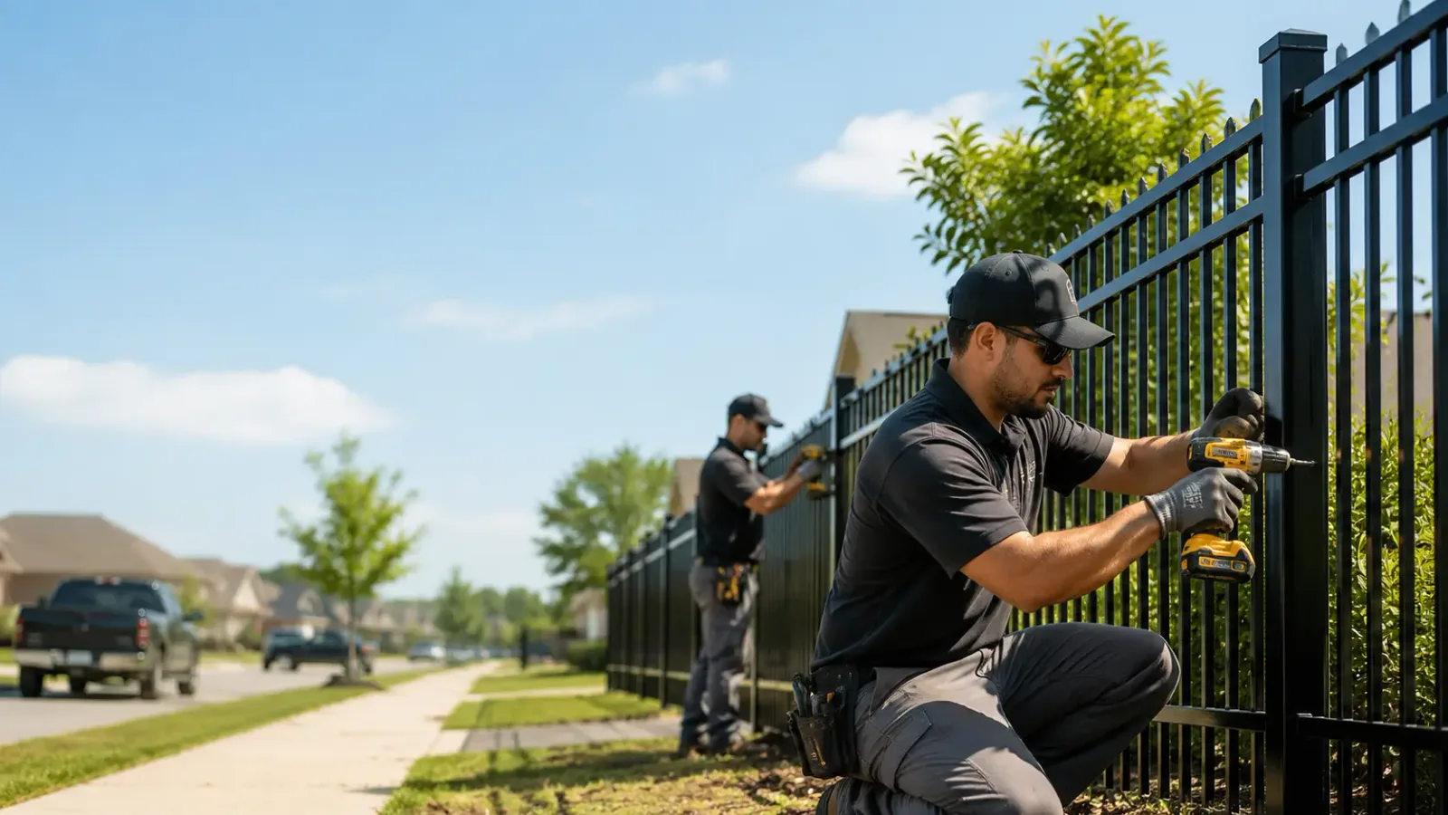 Metal Fence Installation in Wheat Ridge, CO